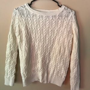 **SOLD**Beautiful white sweater